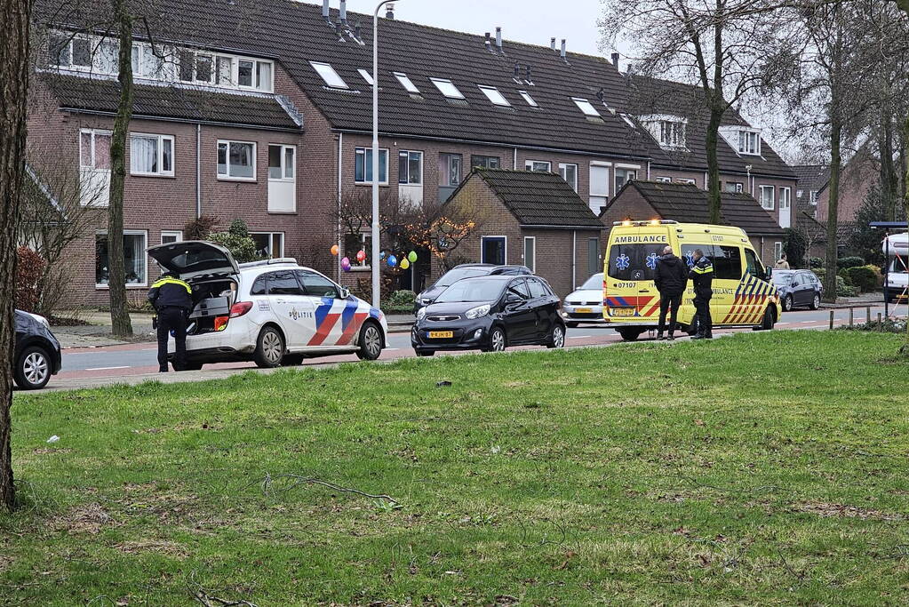 Automobilist ziet andere auto over het hoofd
