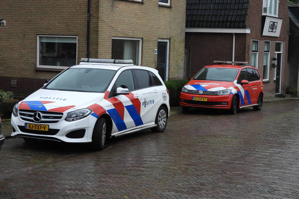 Brand in schoorsteen snel onder controle