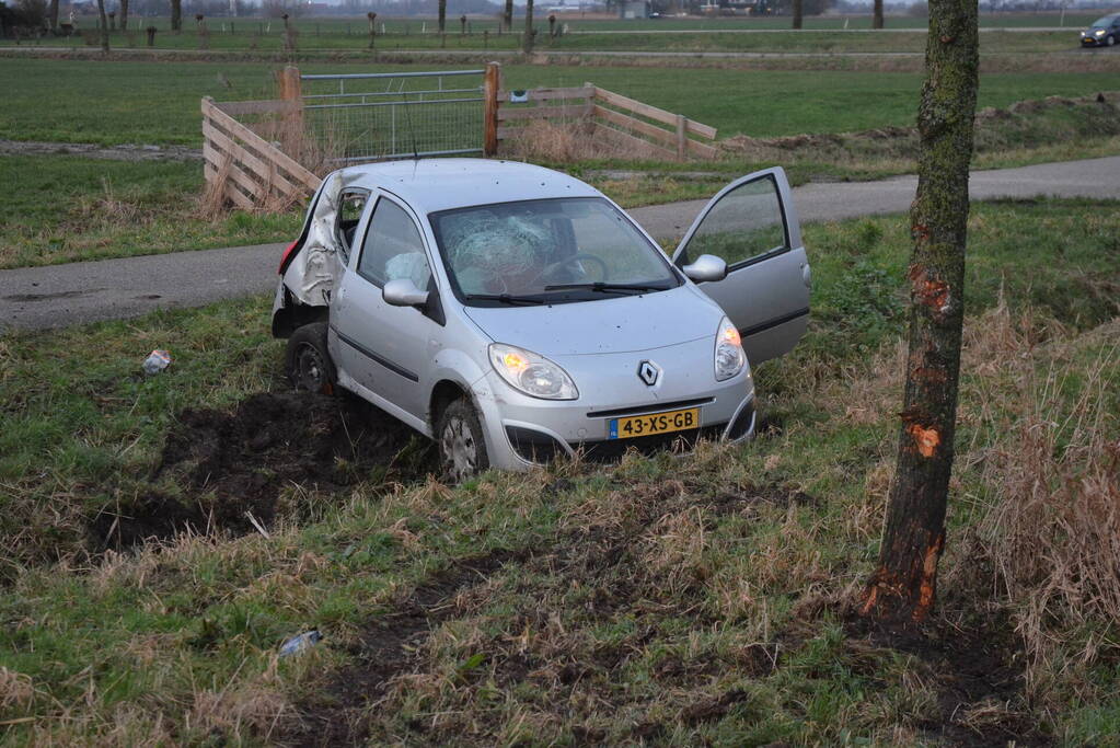 Gewonde bij eenzijdig ongeval