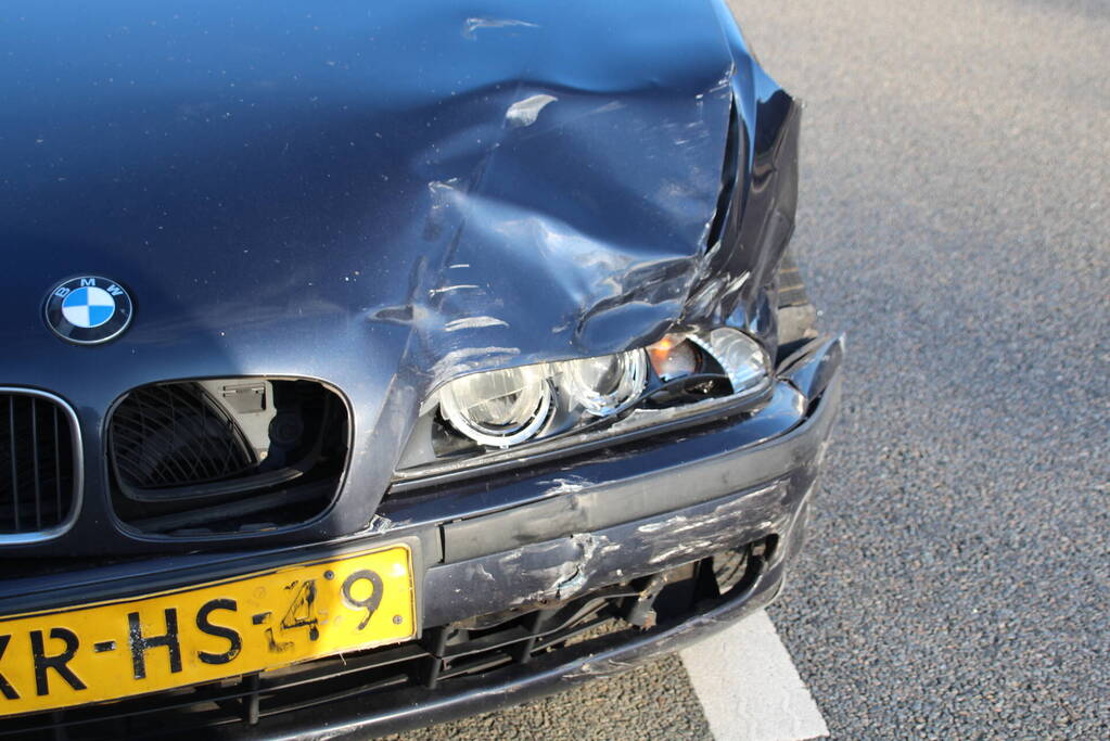 Vier voertuigen betrokken bij ongeval