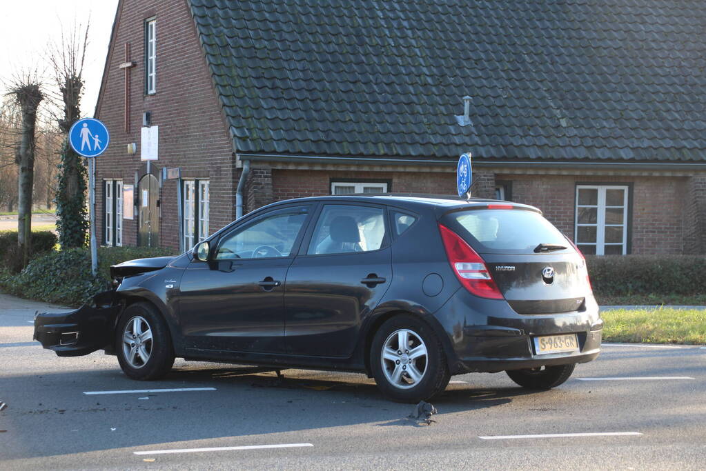 Vier voertuigen betrokken bij ongeval