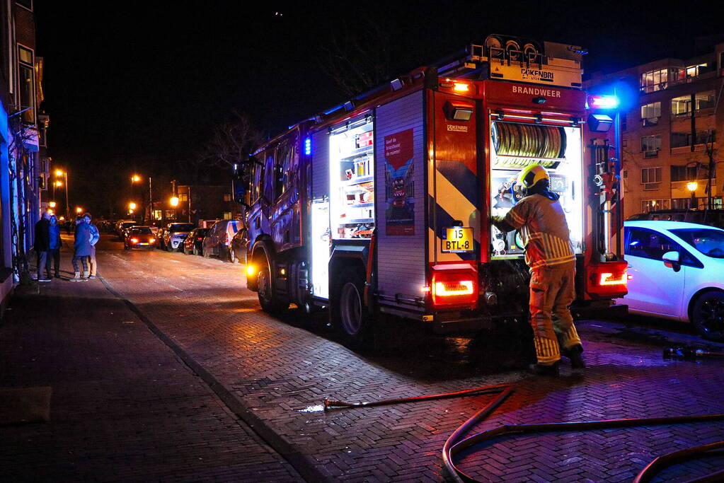 Woningbrand snel onder controle