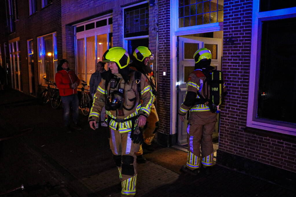 Woningbrand snel onder controle