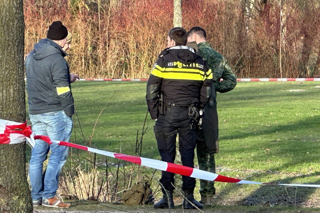 Explosief aangetroffen tijdens graafwerkzaamheden