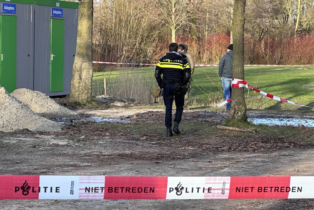 Explosief aangetroffen tijdens graafwerkzaamheden
