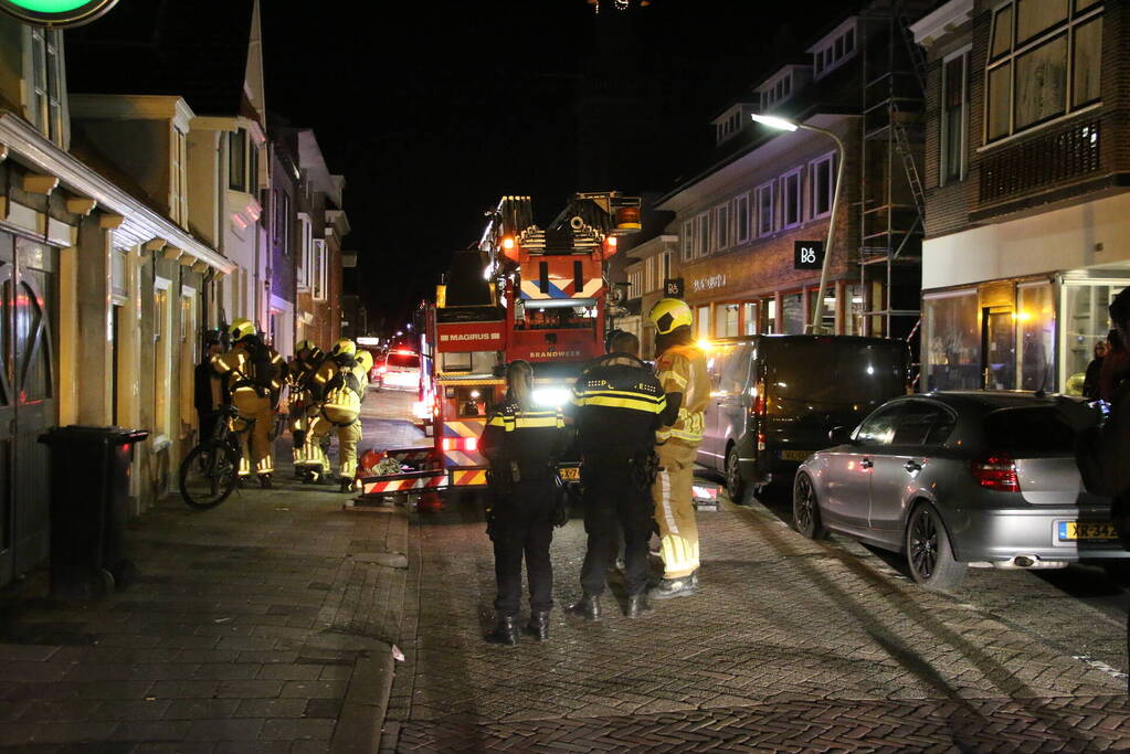 Schoorsteenbrand snel onder controle