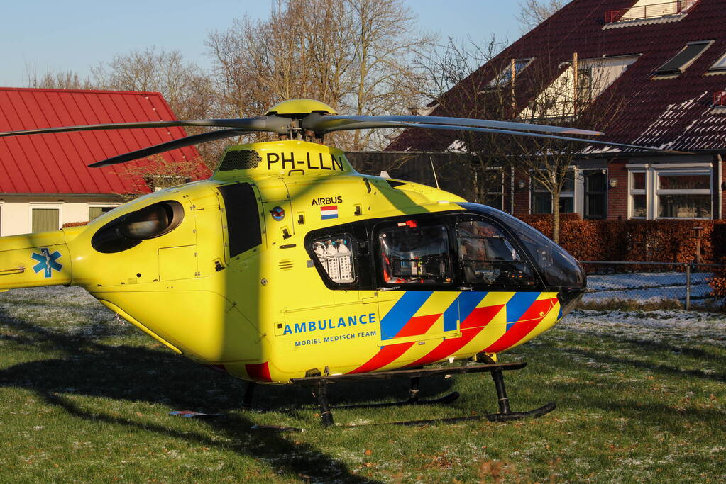 Traumateam ingezet voor medische noodsituatie in een woning