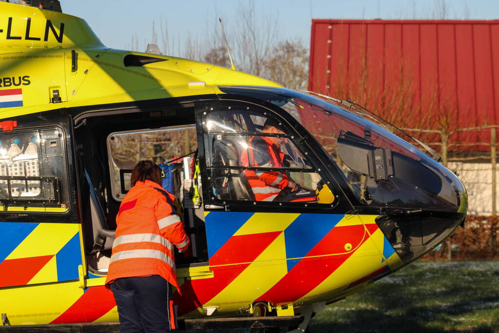 Traumateam ingezet voor medische noodsituatie in een woning