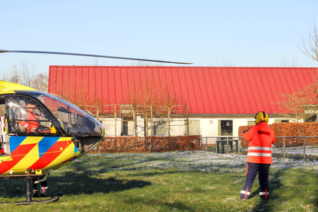 Traumateam ingezet voor medische noodsituatie in een woning