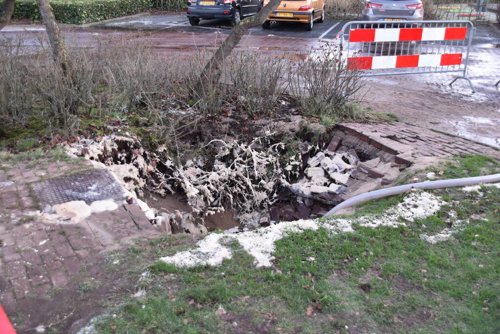 70 Woningen zonder water door leidingbreuk