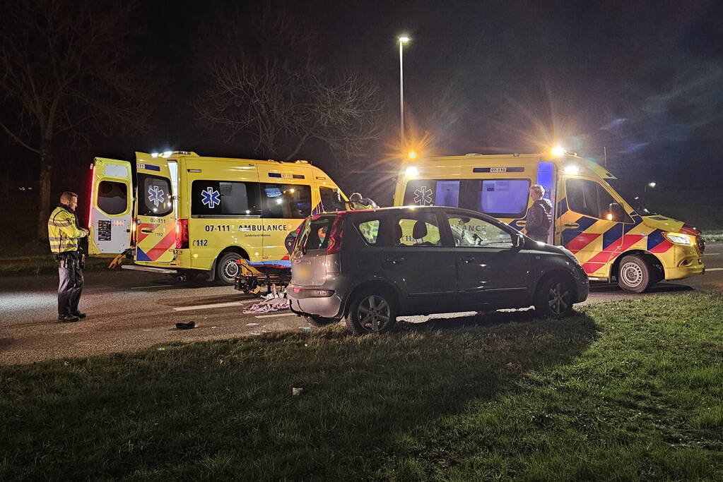 Voetganger ernstig gewond na verkeersongeval