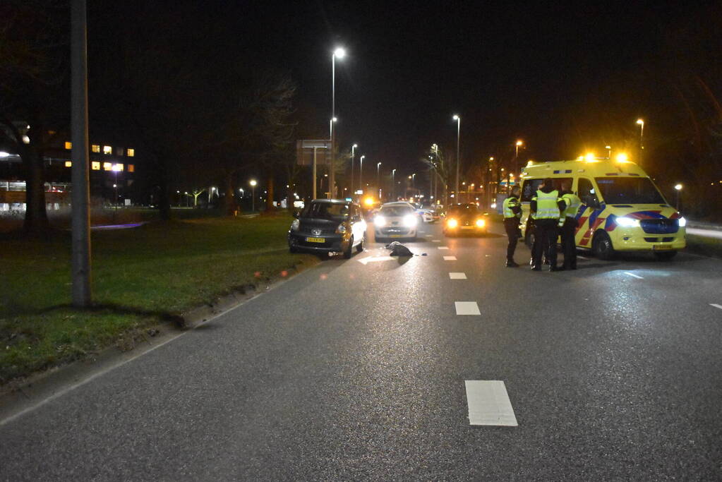 Voetganger ernstig gewond na verkeersongeval