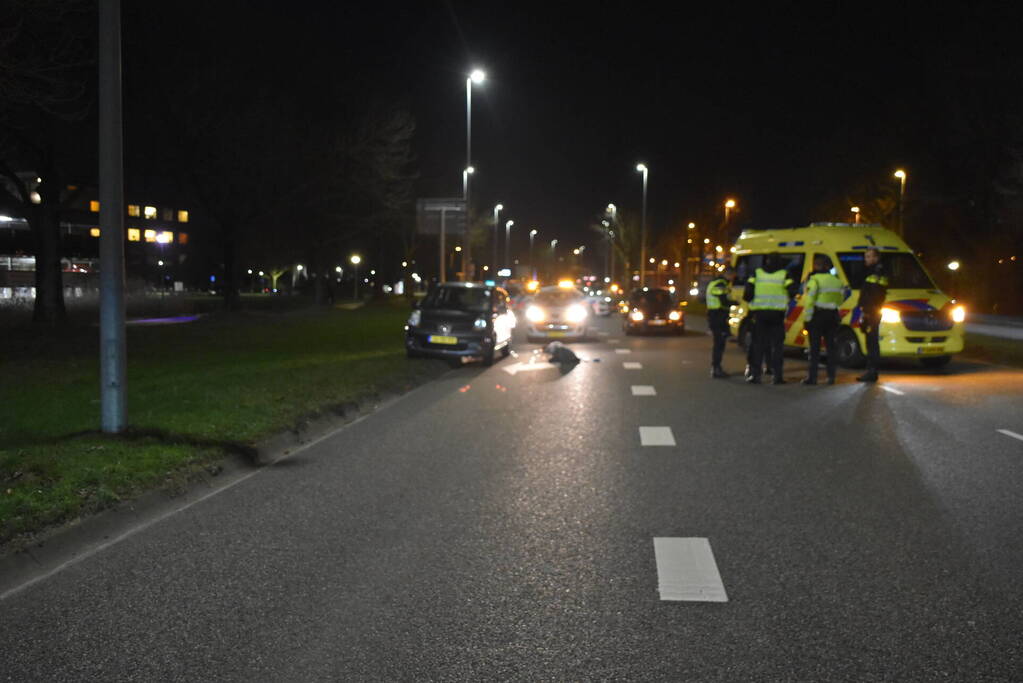 Voetganger ernstig gewond na verkeersongeval