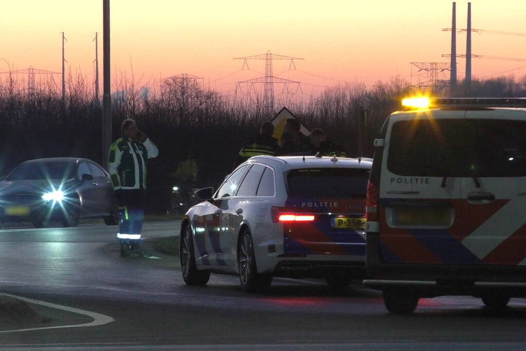 Wielrenner gewond bij botsing met automobilist