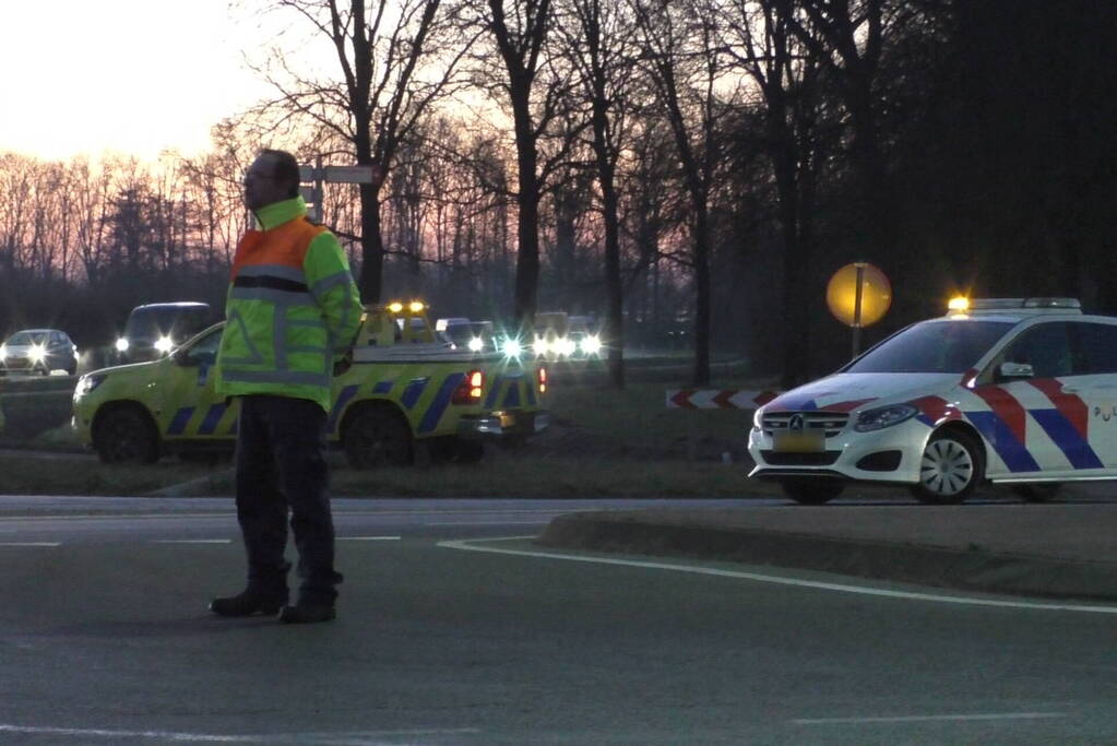Wielrenner gewond bij botsing met automobilist