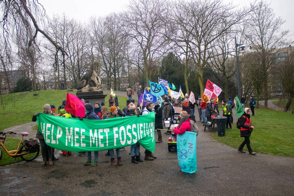 Demonstratie tegen nieuwe gascentrale