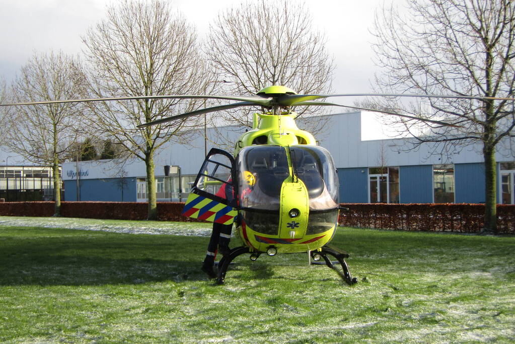 Traumateam ingezet voor medische noodsituatie