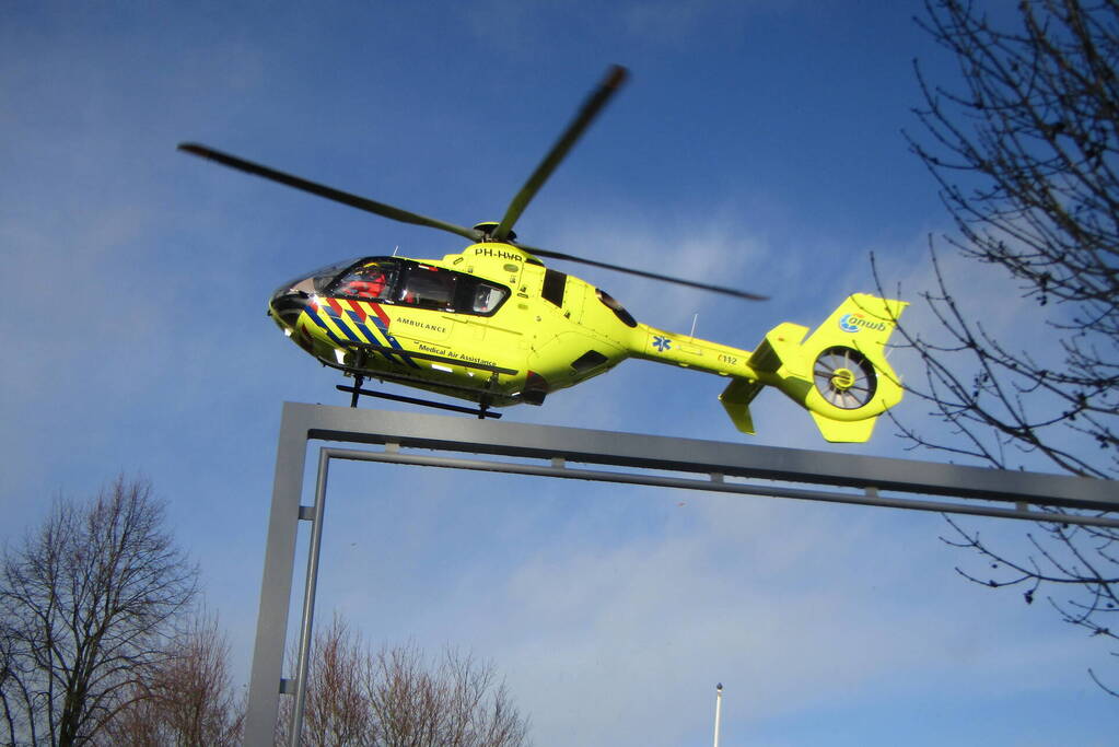 Traumateam ingezet voor medische noodsituatie