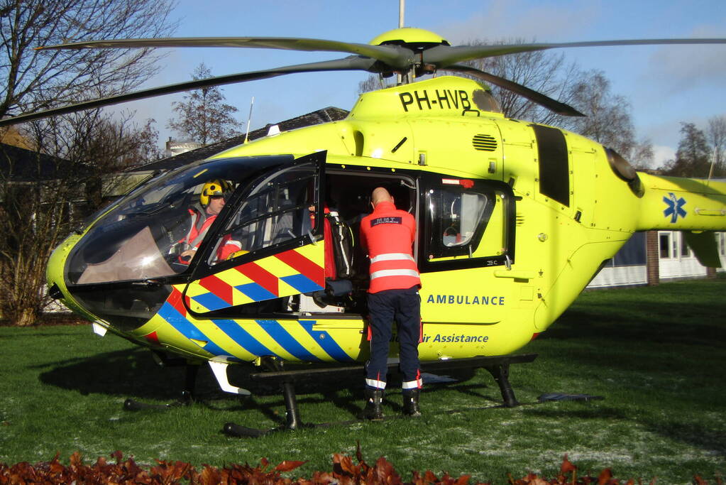 Traumateam ingezet voor medische noodsituatie
