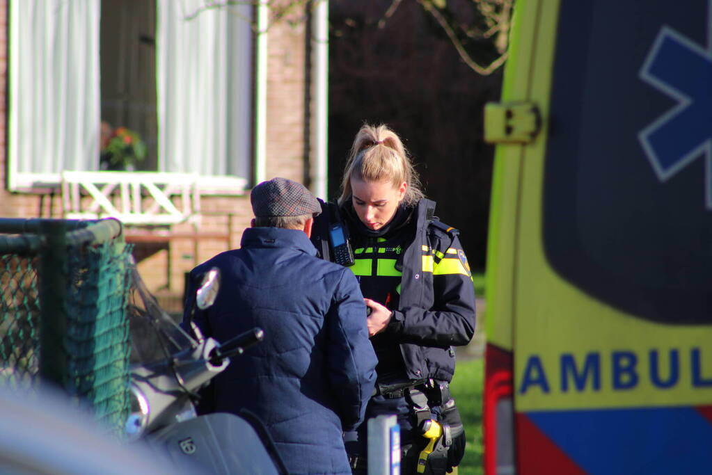 Scooterrijder gewond bij botsing met automobilist