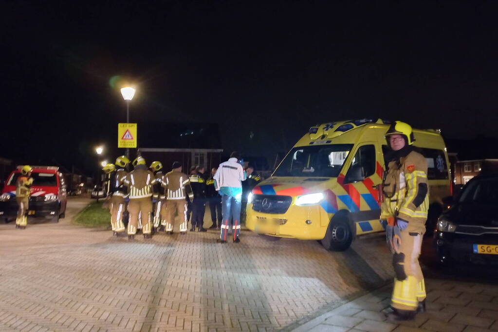 Hulpdiensten ingezet voor incident met mogelijk gevaarlijke stof in woning