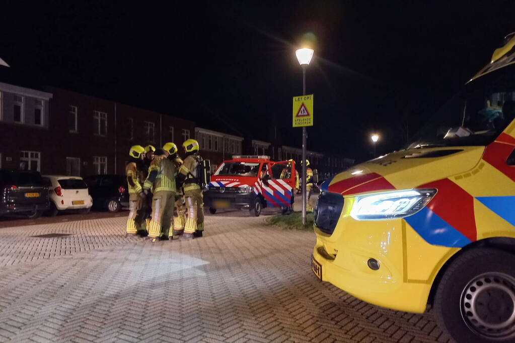 Hulpdiensten ingezet voor incident met mogelijk gevaarlijke stof in woning