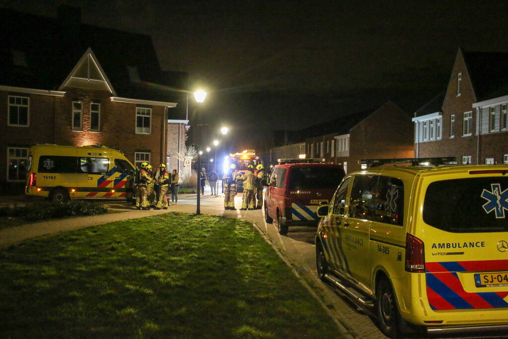 Hulpdiensten ingezet voor incident met mogelijk gevaarlijke stof in woning