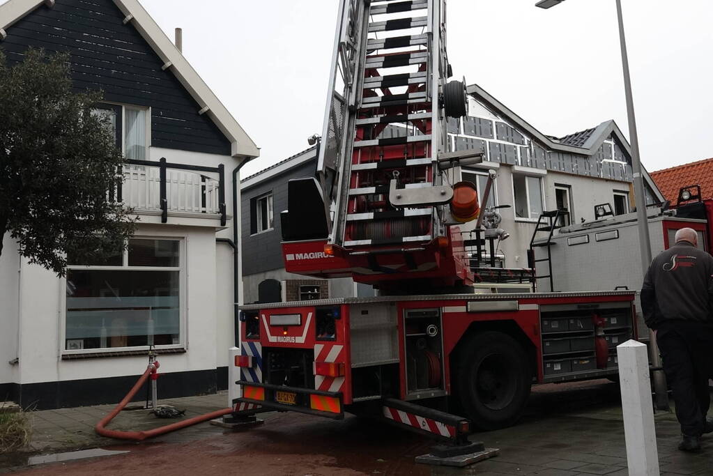 Woning ontruimd door brand in meterkast