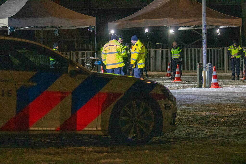 Veel voertuigen gecontroleerd bij grote verkeerscontrole