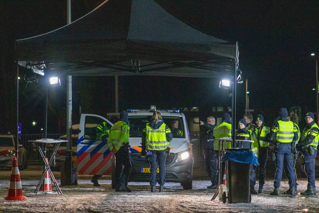 Veel voertuigen gecontroleerd bij grote verkeerscontrole