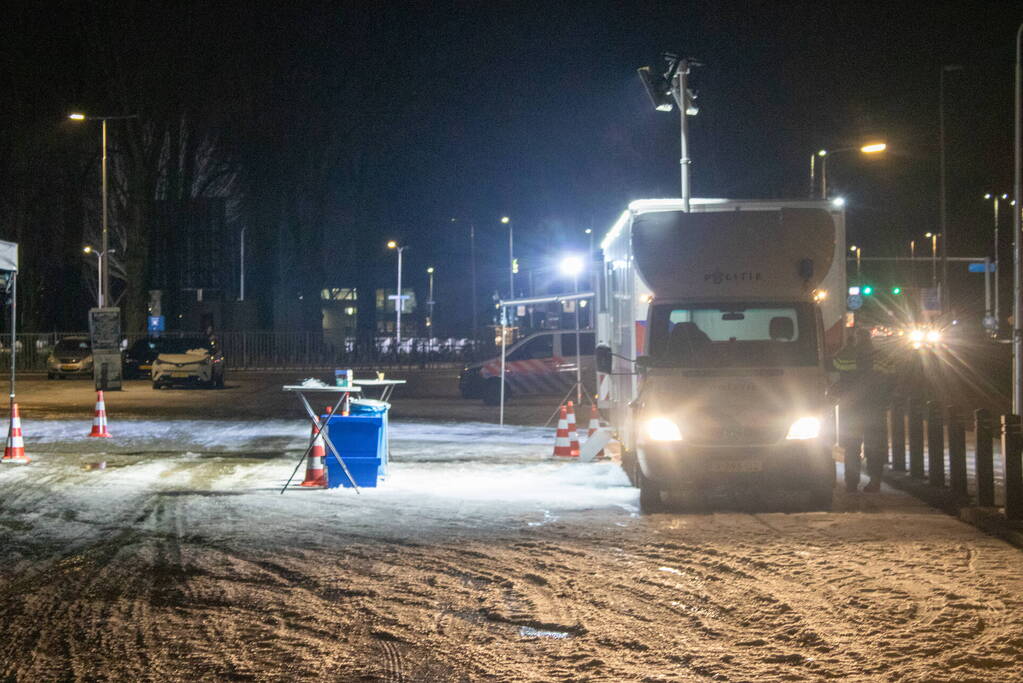 Veel voertuigen gecontroleerd bij grote verkeerscontrole