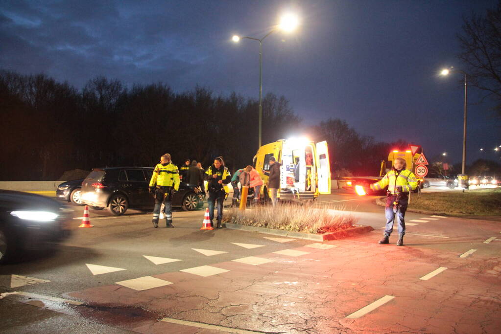 Gewonde bij ongeval op kruising