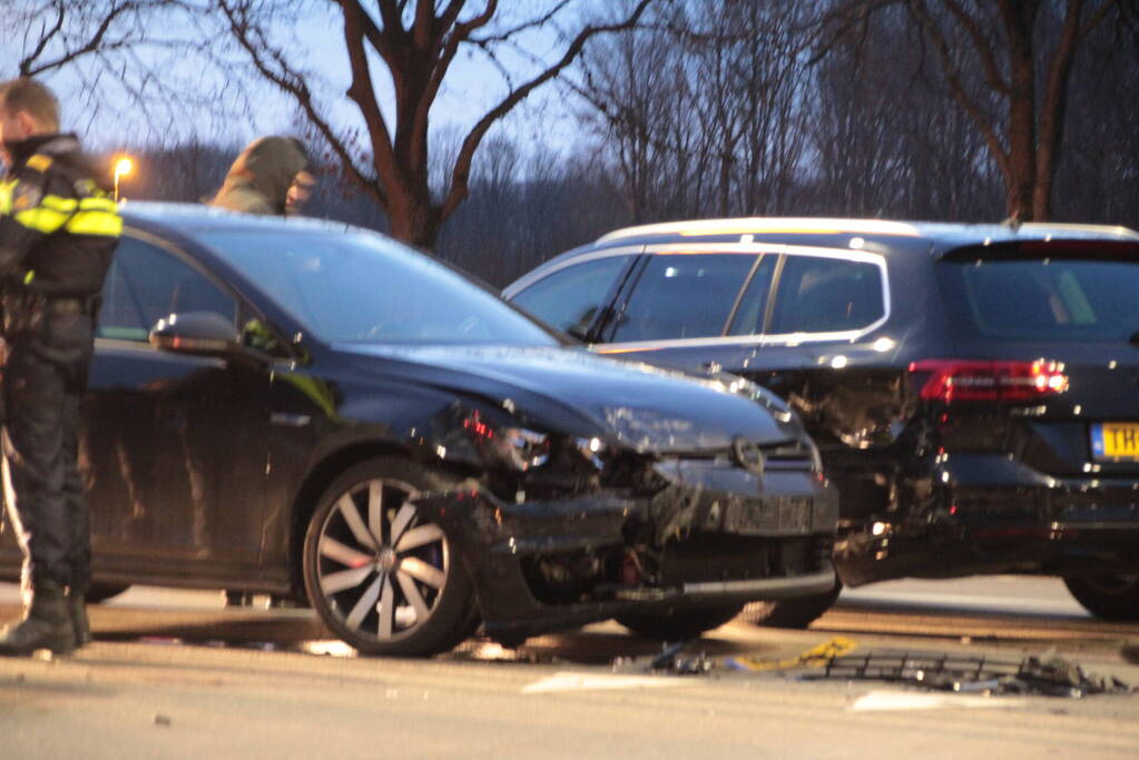 Gewonde bij ongeval op kruising
