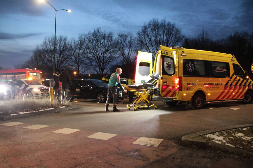 Gewonde bij ongeval op kruising