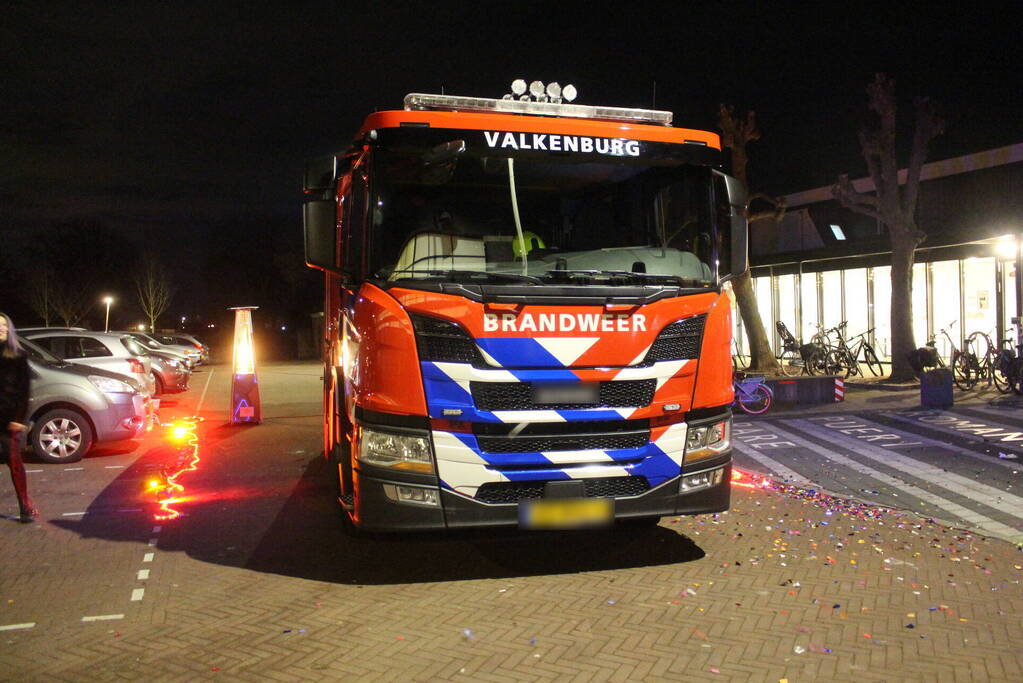 Officiële overdracht van nieuwe tankautospuit