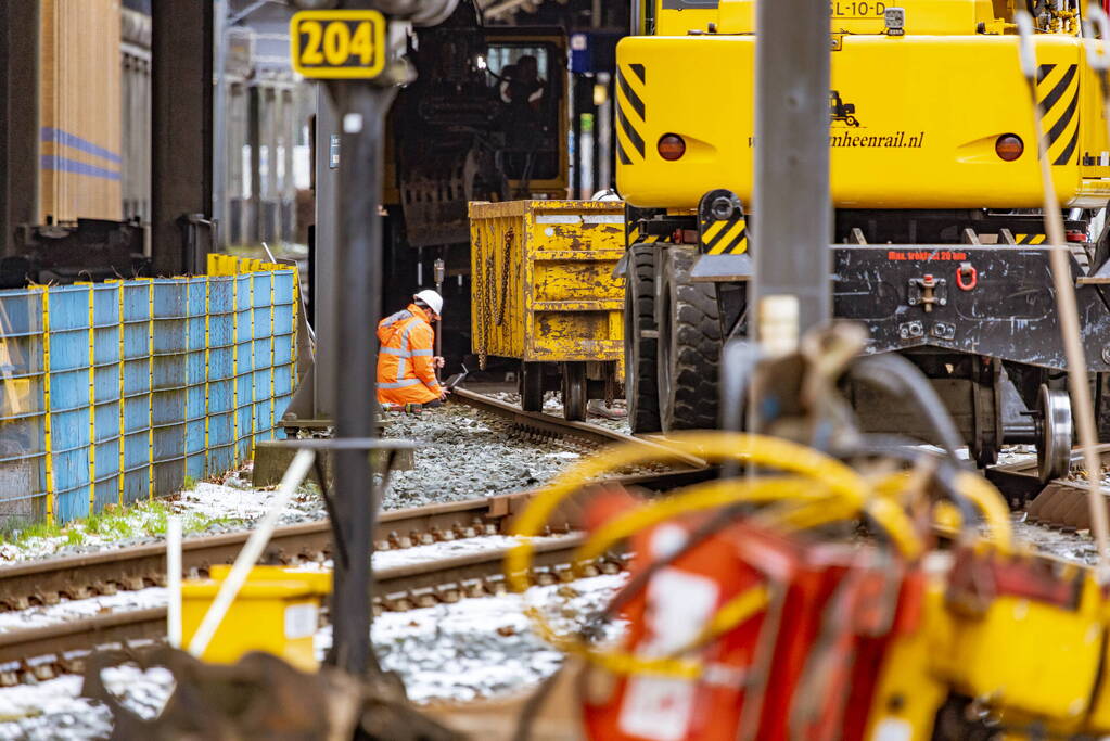 Geen treinverkeer door werkzaamheden