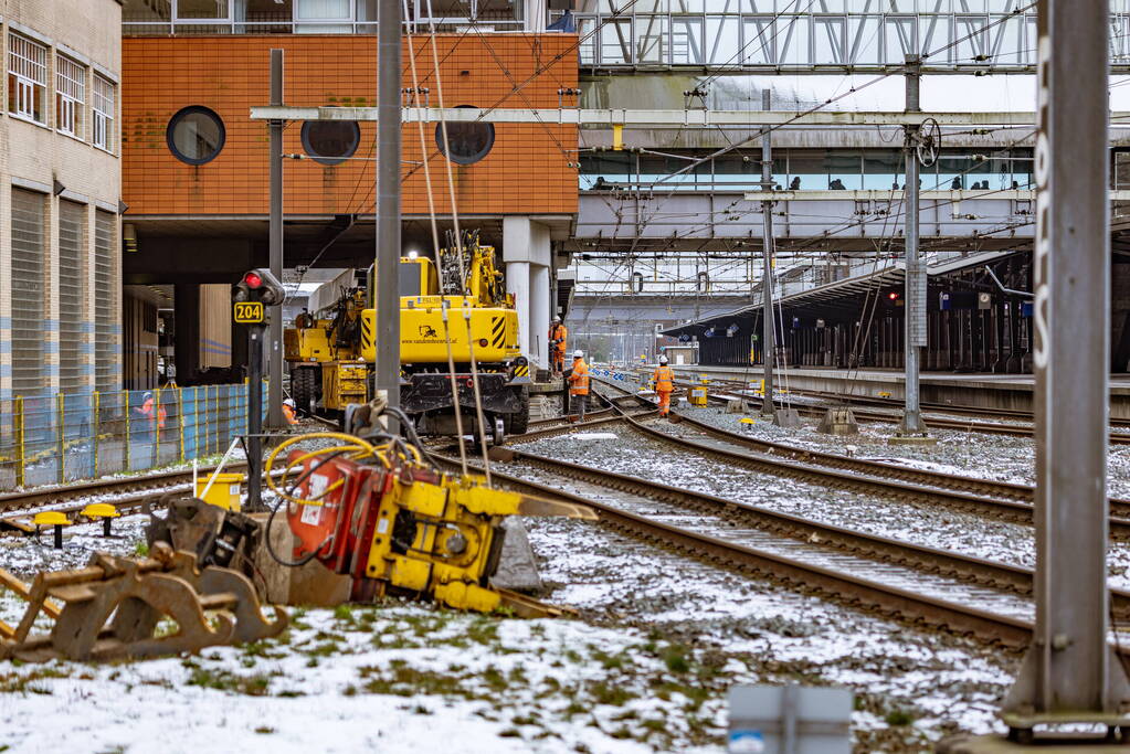 Geen treinverkeer door werkzaamheden