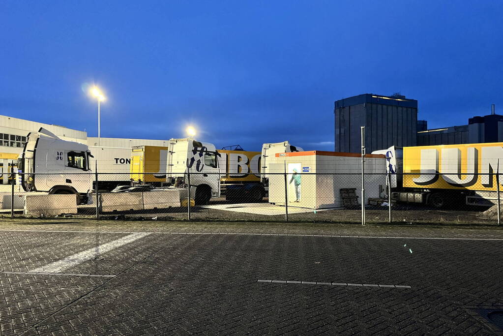 Gewonde bij brand in cabine van vrachtwagen