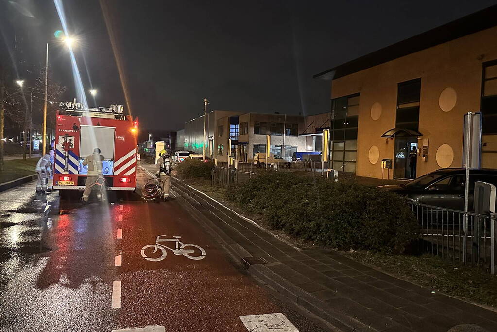 Rookontwikkeling in justitiepand blijkt rookgenerator