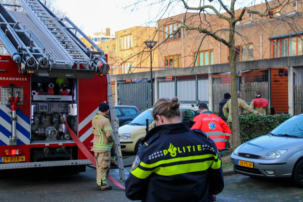 Kortsluiting veroorzaakt felle brand in schuur