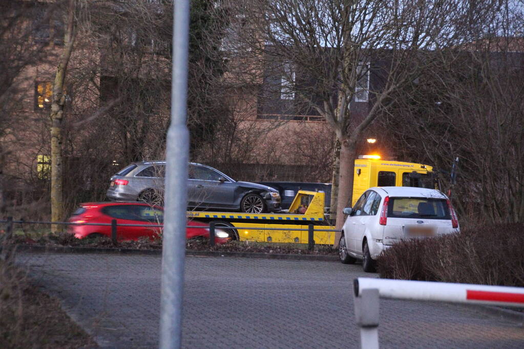 Flinke schade bij ongeval op kruising