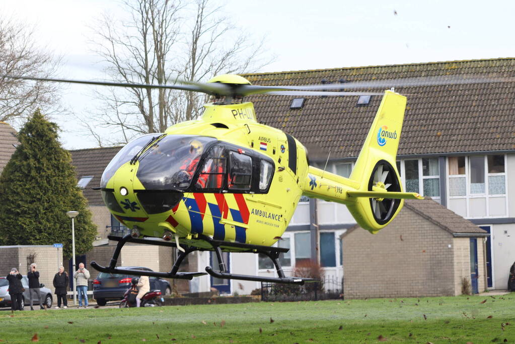 Traumateam ingezet voor medische noodsituatie