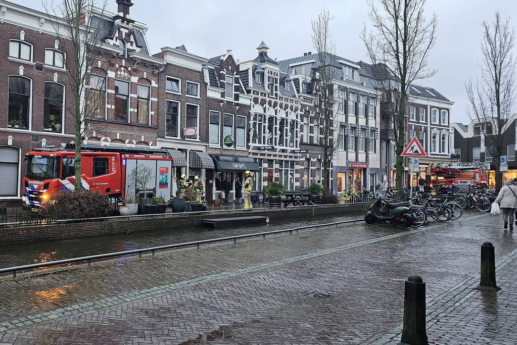 Brandweer ingezet voor rook uit stopcontact