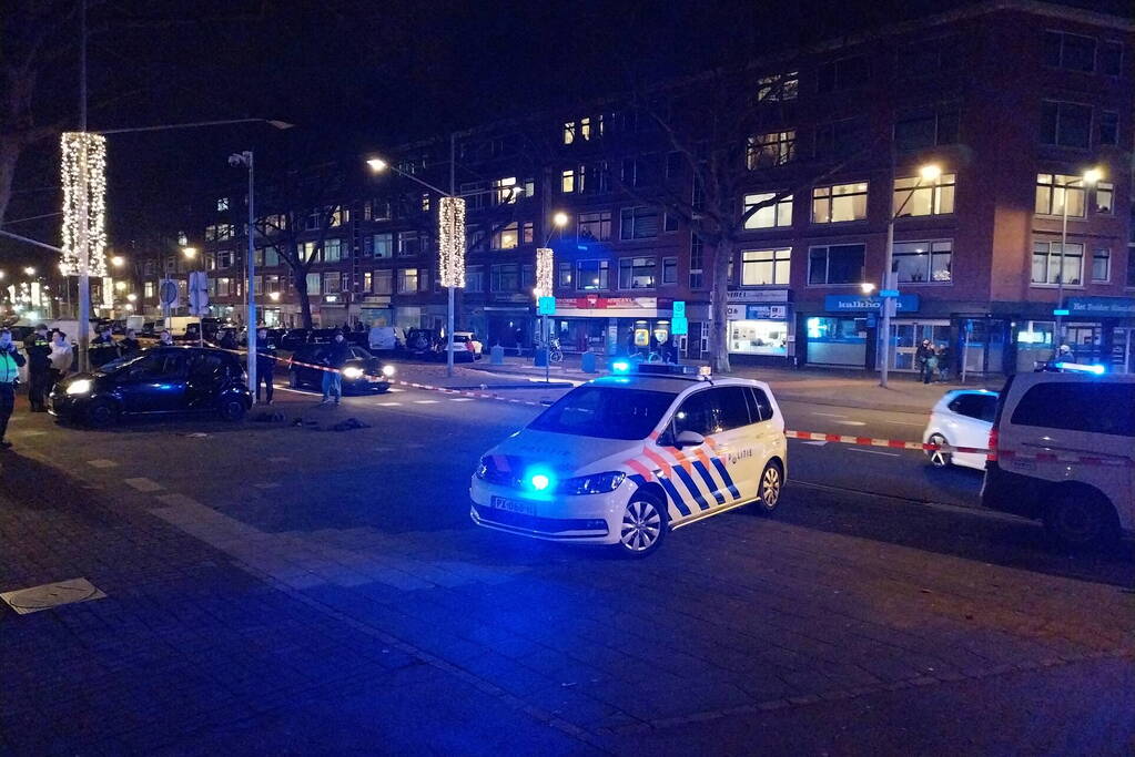 Gewonde bij schietpartij, twee verdachten gevlucht