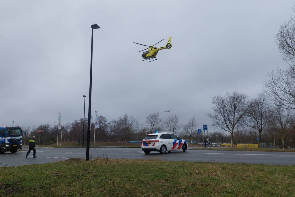 Gewonde bij bedrijfsongeval