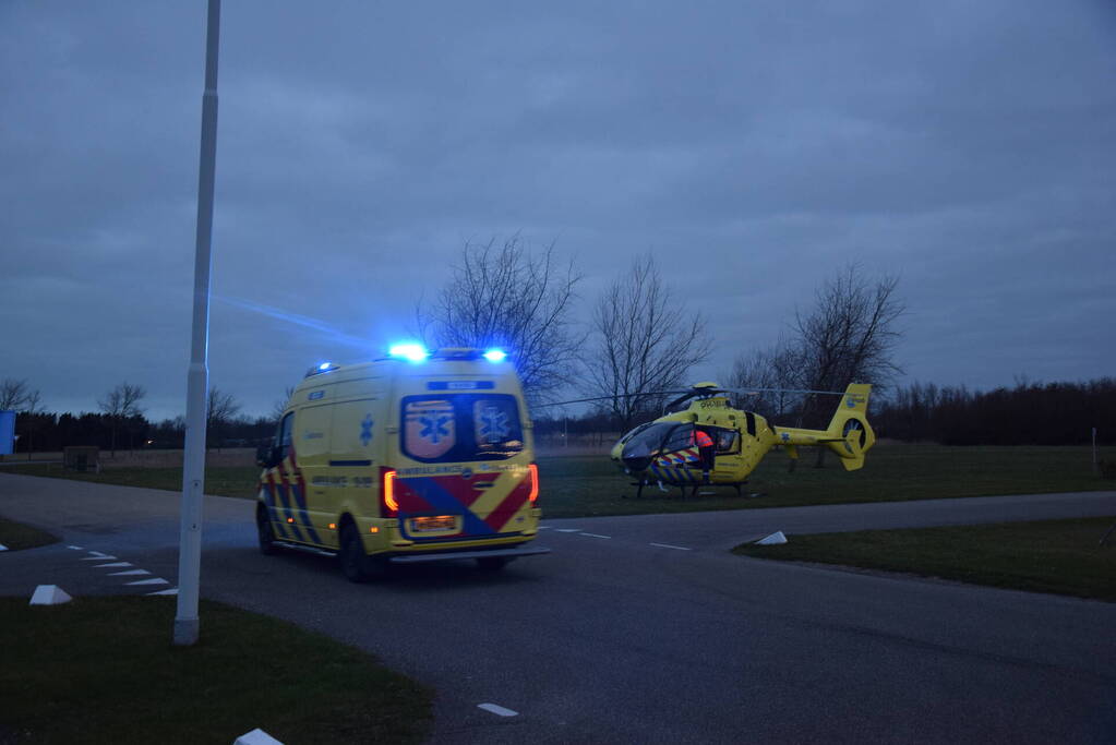 Traumateam ingezet voor medische noodsituatie