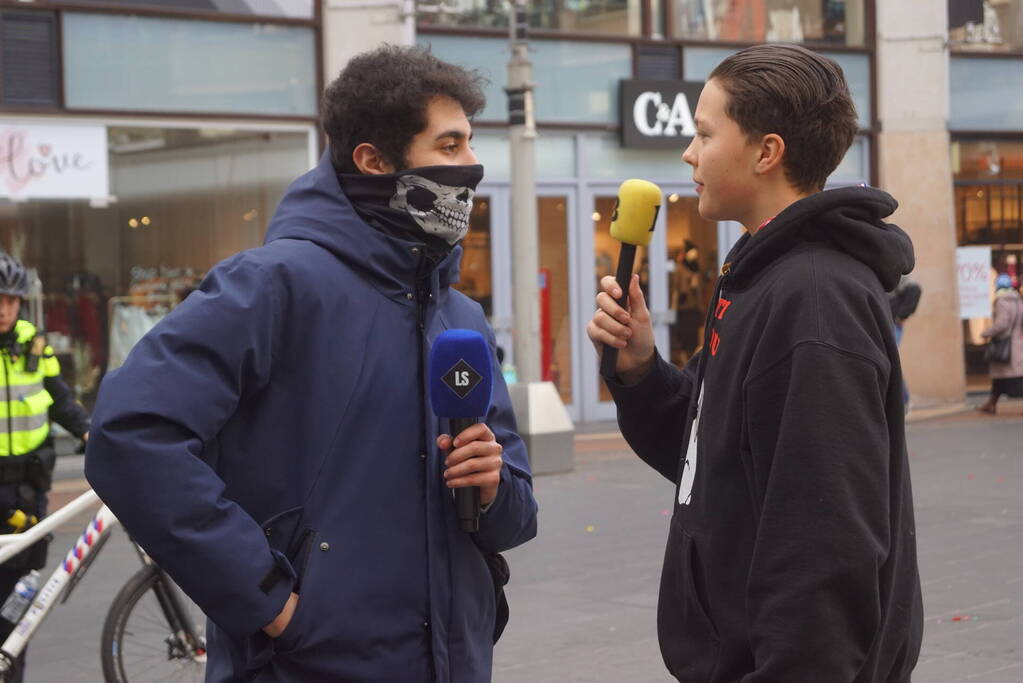 Grote politie-inzet bij uit de hand gelopen grap
