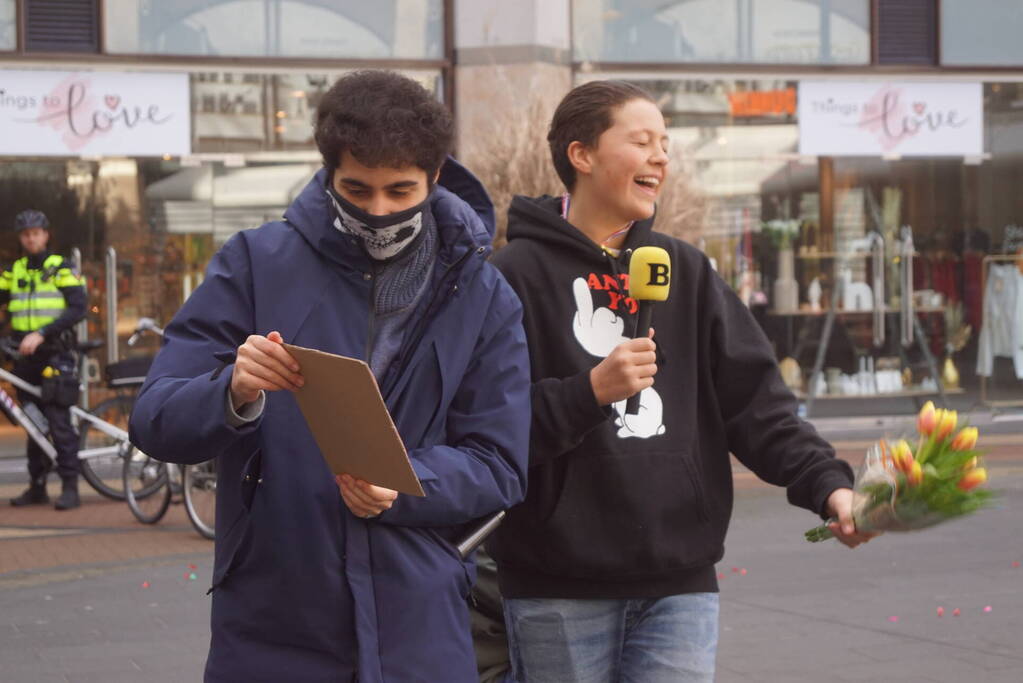 Grote politie-inzet bij uit de hand gelopen grap
