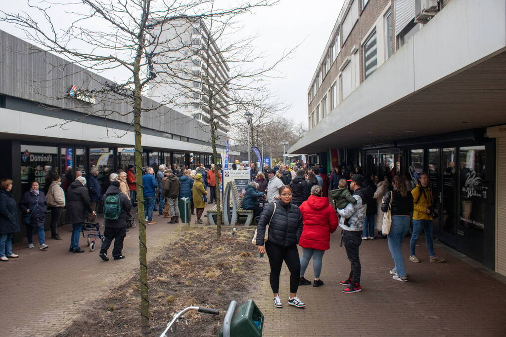Demonstratie tegen komst coffeeshop