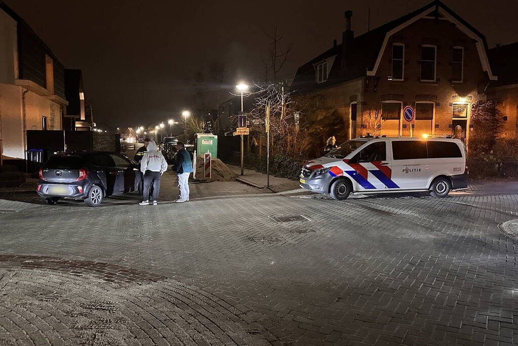 Botsing tussen auto en voetganger